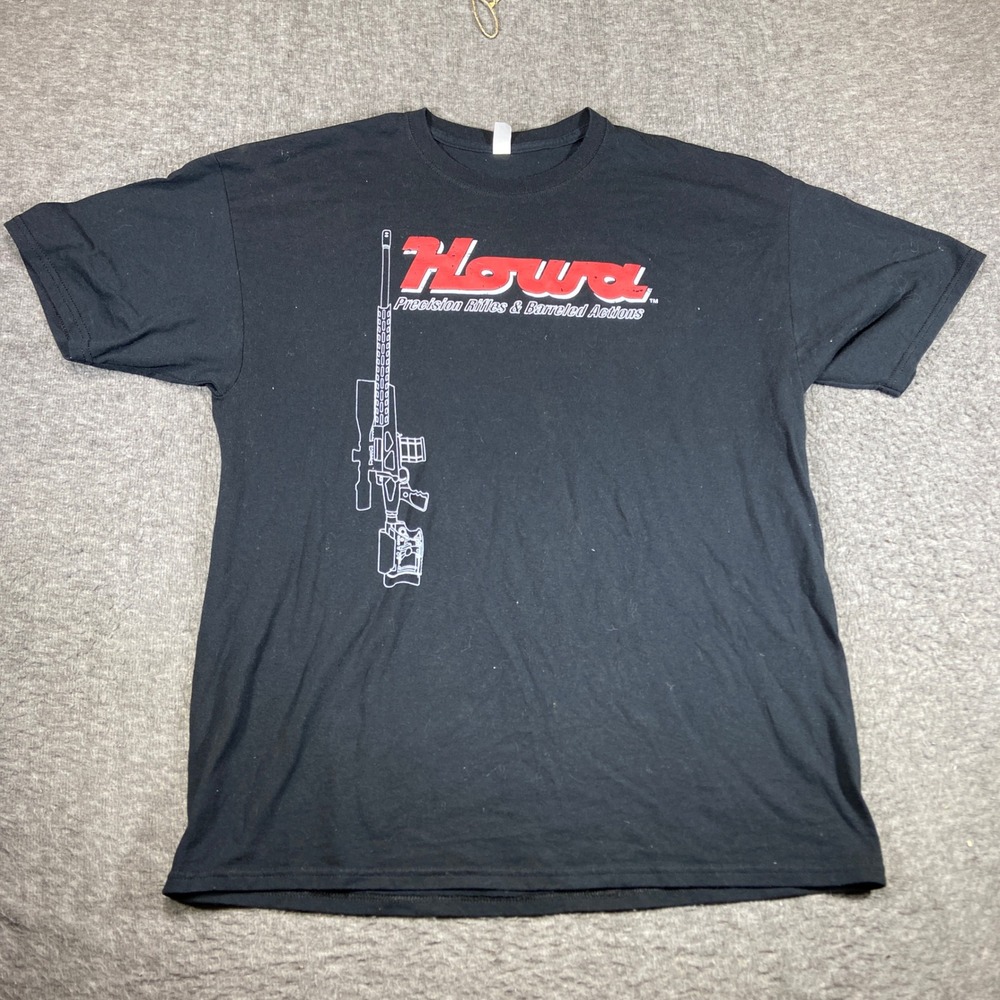 Howa Precision Rifles T-Shirt Mens XL Black Graphic Tee Jereez Hunting